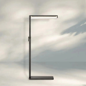 Auduban Crystal Task Table Lamp-Bronze-39"-51"H-