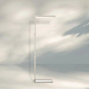 Auduban Crystal Task Table Lamp-Polished Nickel-39"-51"H-