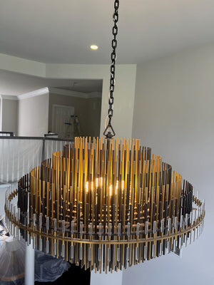 Auro Series Metal Chandelier For Living Room Dinning Room Bedroom
