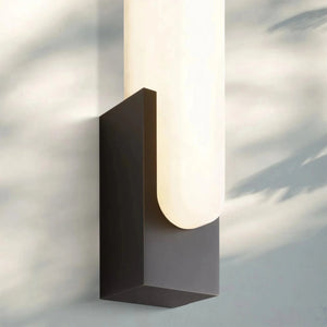 Aurora Alabaster Sconce Elegant LED Stone Lighting - Arialamps