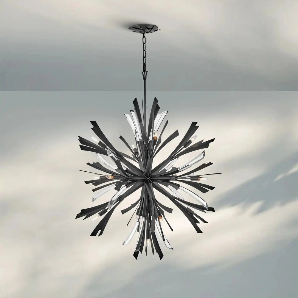 Aurora Large Orb Chandelier - Arialamps