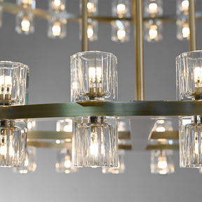 Reger Crystal 2-Tier Round Chandelier 60“