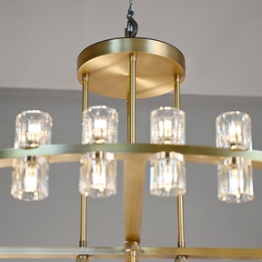 Reger Crystal 2-Tier Round Chandelier 60“