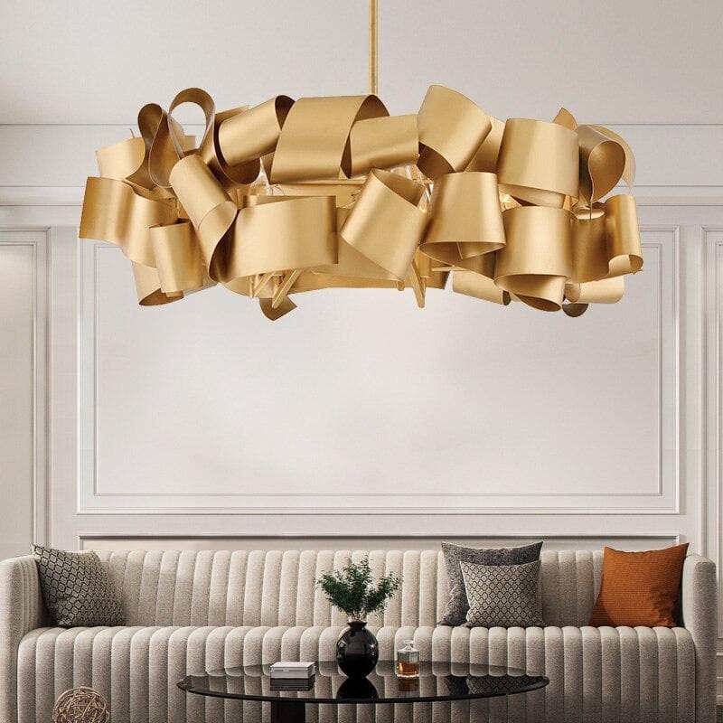 Alisa Curly Style Modern Chandelier