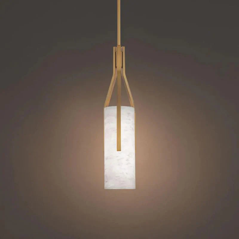 Nerissa Alabaster LED Pendant Light 22"