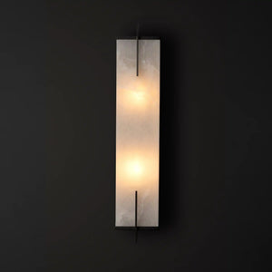 Beckett Alabaster Wall Sconce-NORMAL-Arialamps