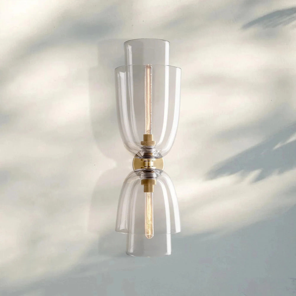 Blum Glass Cloche Grand Sconce - Arialamps