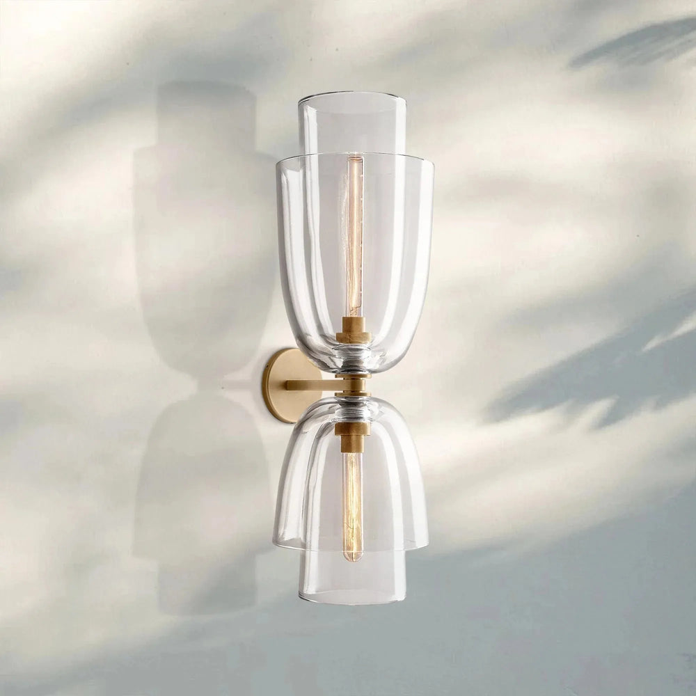 Blum Glass Cloche Grand Sconce - Arialamps