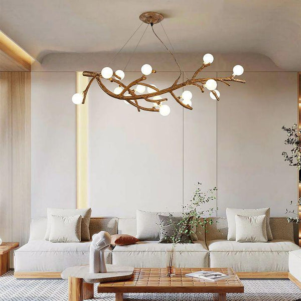 Boho Tree Branch Modern Chandelier-chandeliers for dining room,chandeliers for stairways,chandeliers for foyer,chandeliers for bedrooms,chandeliers for kitchen,chandeliers for living room-Arialamps