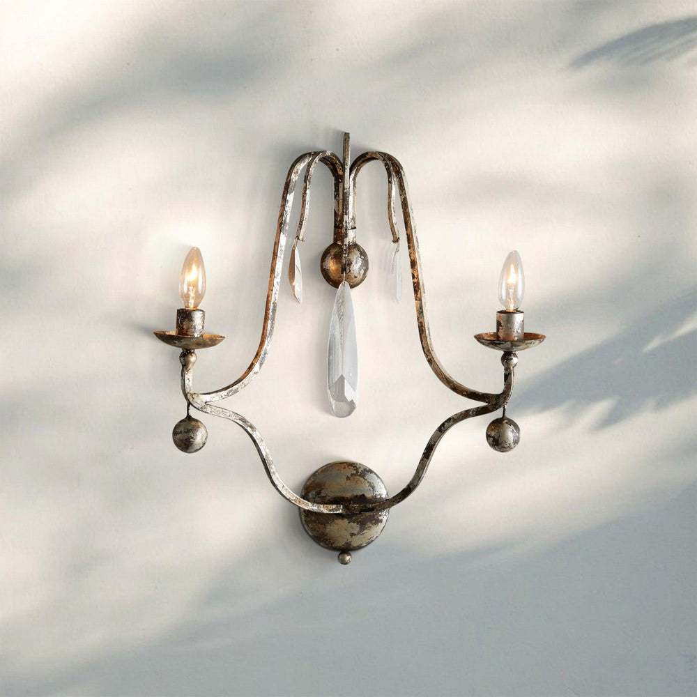 Bonitai Wall Sconce Silver - Arialamps