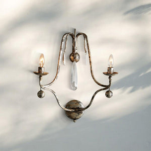 Bonitai Wall Sconce Silver - Arialamps