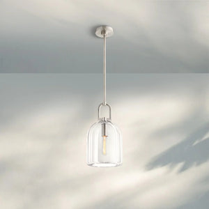 Botany Cloche Pendant Light 5" 8" 10"-5''/ 13cm-Bronze-