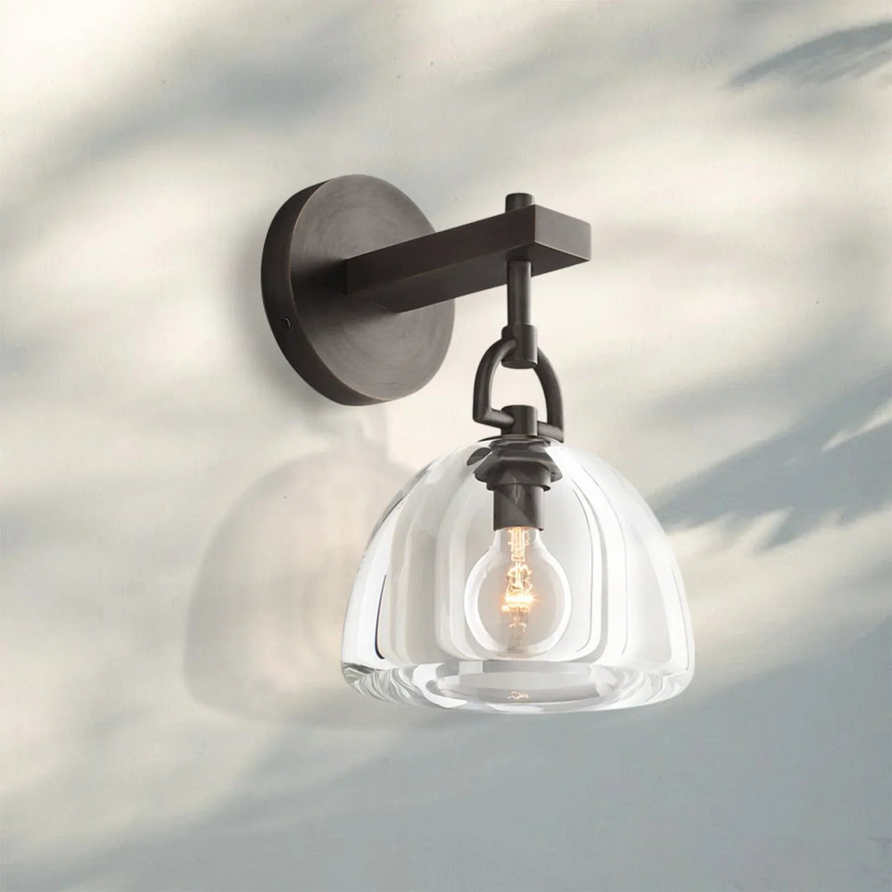 Botany Crystal Dome Wall Sconce-