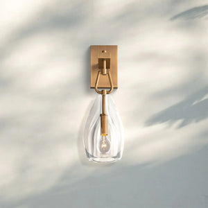 Botany Crystal Flute Wall Sconce-