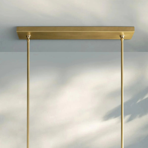 Bouble De Crystal Ball Linear Chandelier 48" 60"-Arialamps