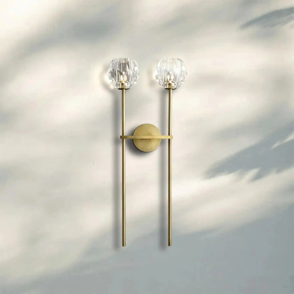 Bouble de Crystal Wall Sconce-Arialamps