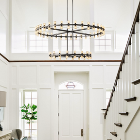 Reger Crystal 2-Tier Round Chandelier 60“