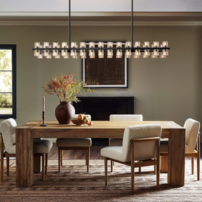 Reger Crystal Rectangular Chandelier48" 54" 72"