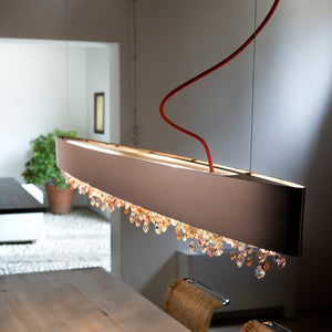 Olà S6 OV 160 | 6 - Light Modern Chandelier - Masiero - Arialamps