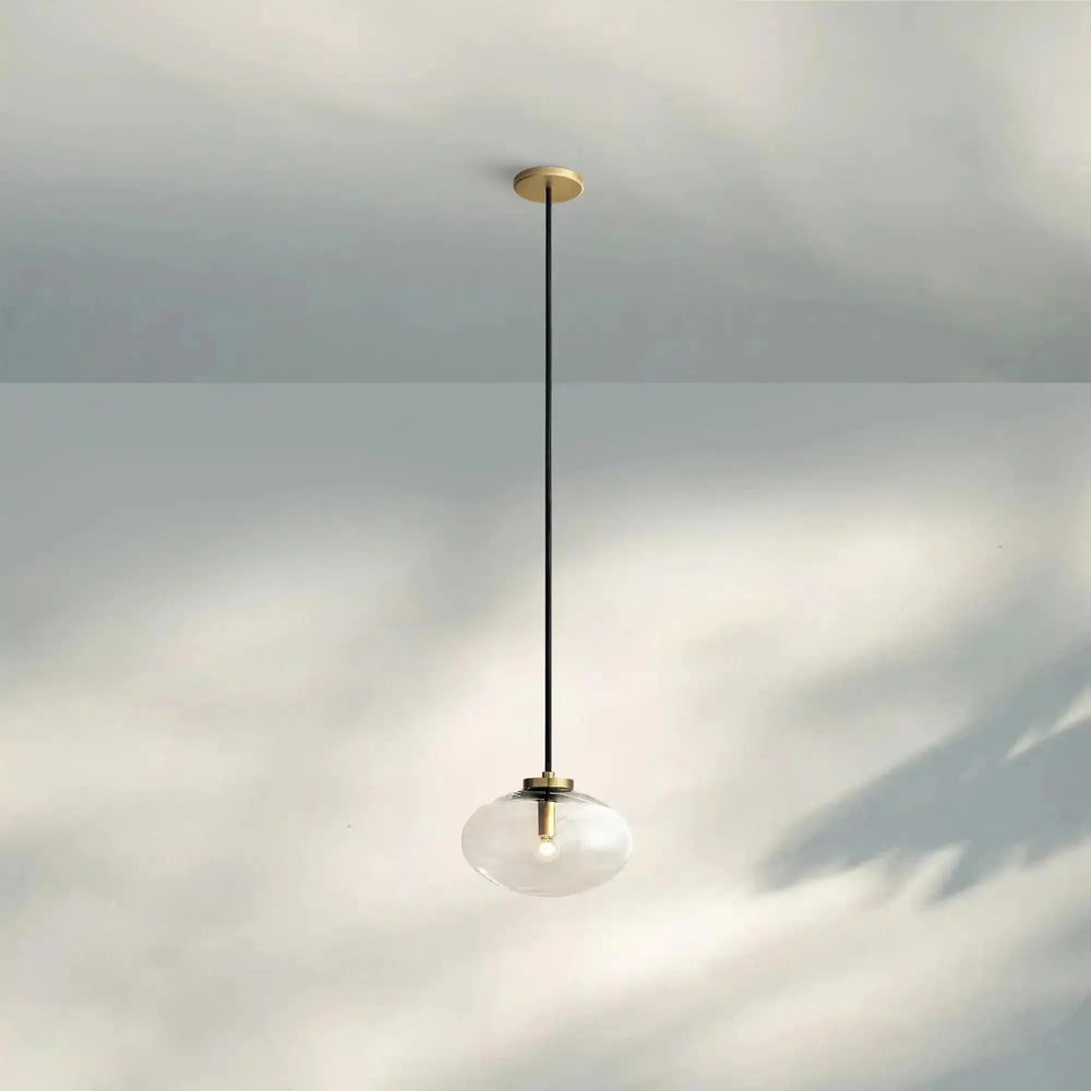 Cabrlet Clear Glass Pendant - Arialamps