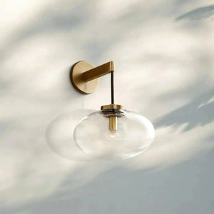 Cabrlet Clear Glass Sconce - Arialamps