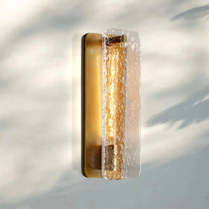 Calametta Glass Wall Sconce - Arialamps