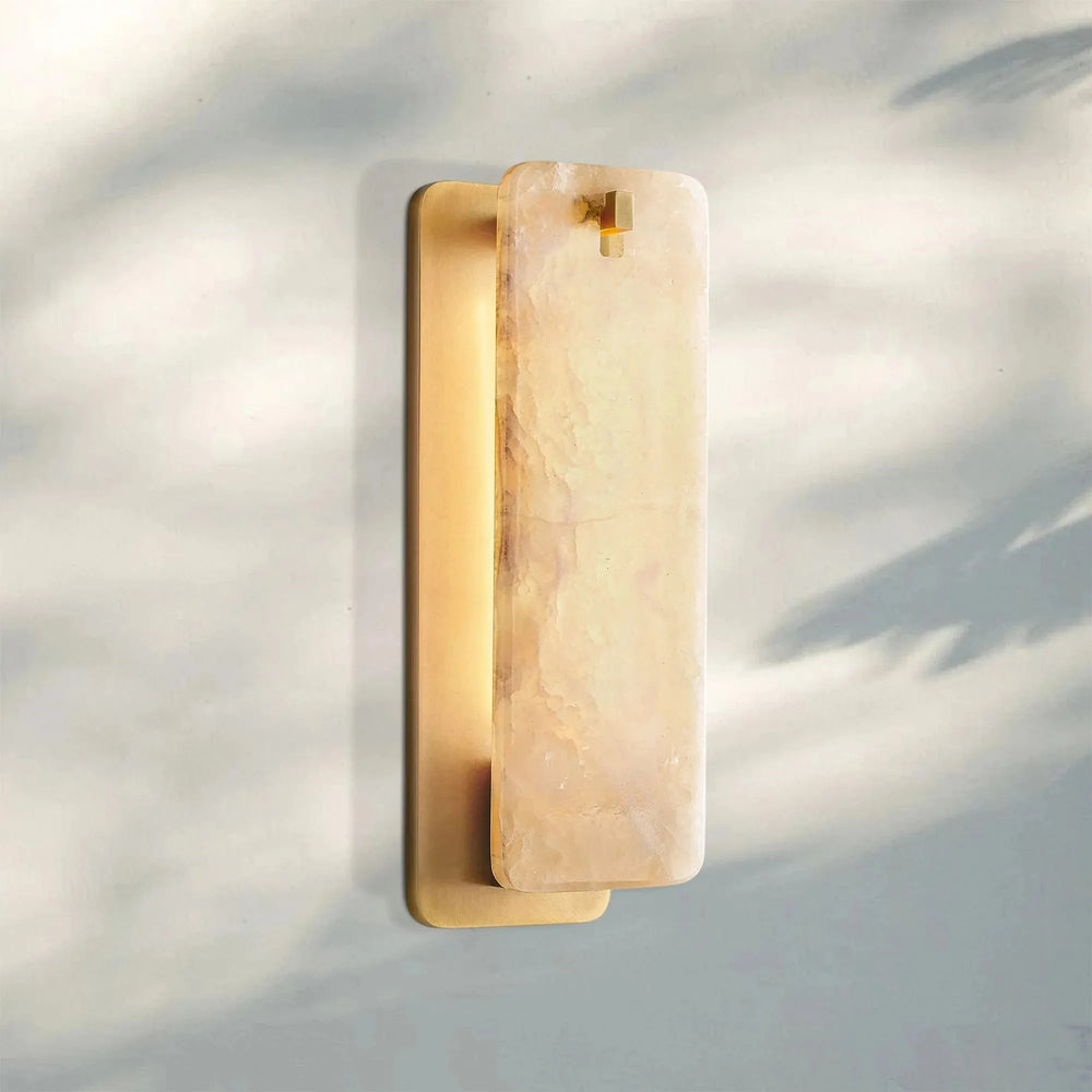 Calametta Onyx Sconce - Arialamps