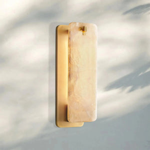 Calametta Onyx Sconce - Arialamps