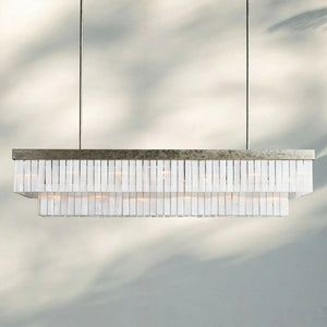 Cameran Rectangular Chandelier 49''59''-