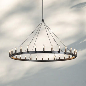 Camina Luxury Vintage Round Chandelier-