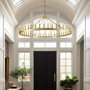 Camina Luxury Vintage Round Chandelier-