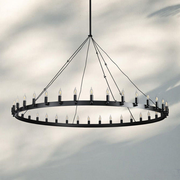 Camina Luxury Vintage Round Chandelier-