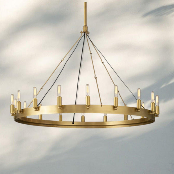 Camina Luxury Vintage Round Chandelier-