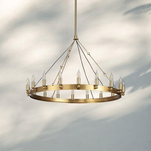 Camina Luxury Vintage Round Chandelier-