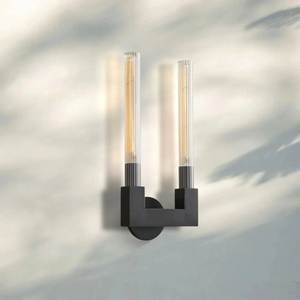 Cannel Candlestick Double Sconce-