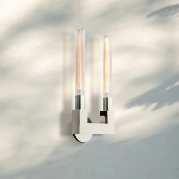 Cannel Candlestick Double Sconce-