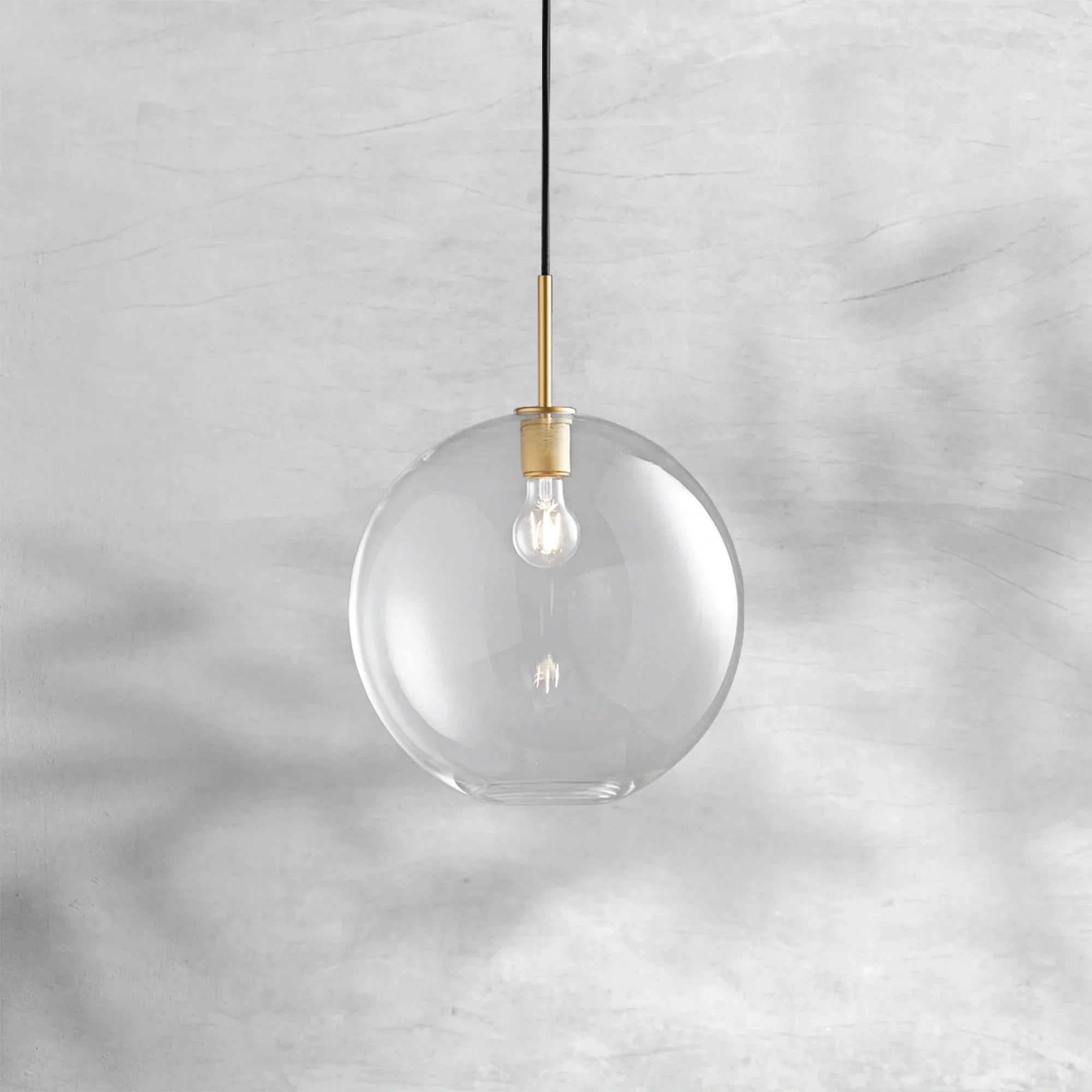 Utilitaive Globe Shade Pendant 8"11"14"
