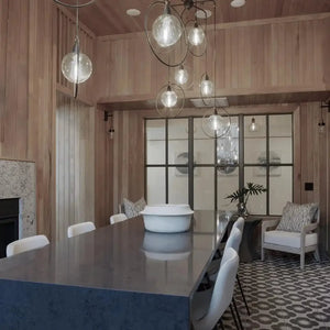 Celeste Multi - Pendant Chandelier For living room, bedroom, Foyer Entryway, Staircase - Arialamps