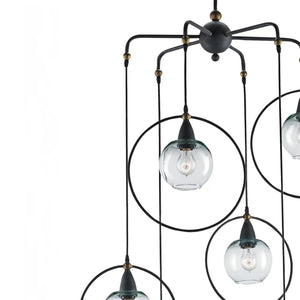 Celeste Multi - Pendant Chandelier For living room, bedroom, Foyer Entryway, Staircase - Arialamps