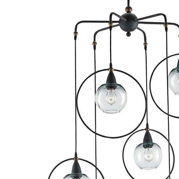 Celeste Multi - Pendant Chandelier For living room, bedroom, Foyer Entryway, Staircase - Arialamps