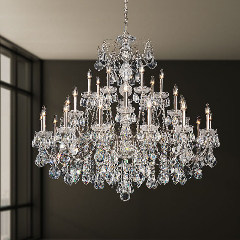 Aria 1718 Century 28-lt 43" Chandelier