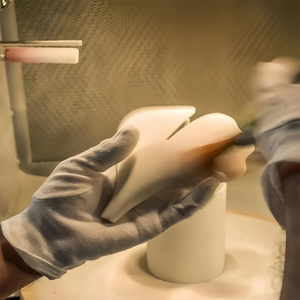 Ceramic Ginkgo Linear Branch Chandelier-