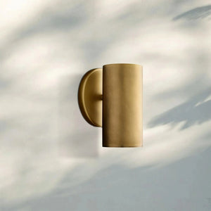 Champeau Chamier Sconce-Lacquered Burnished Brass-
