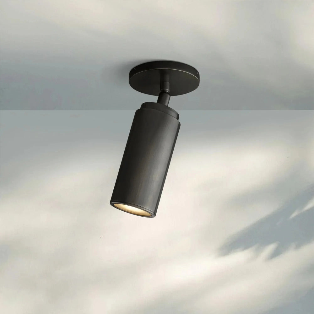 Champeau Flushmount-Lacquered Burnished Brass-