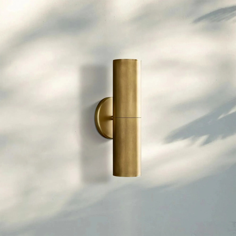 Champeau Spot Sconce-Brass-