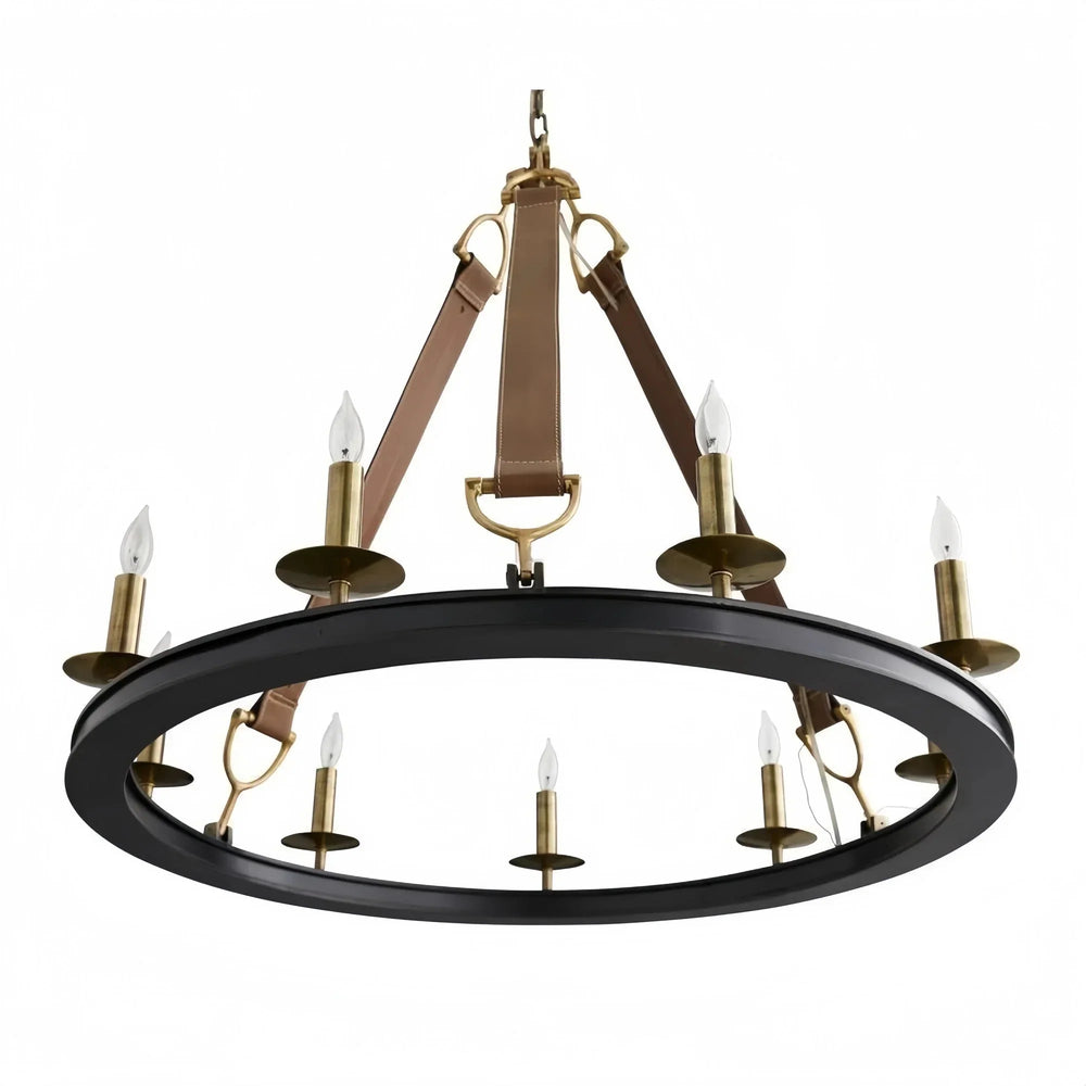 Chaney Chandelier 33”D - Arialamps