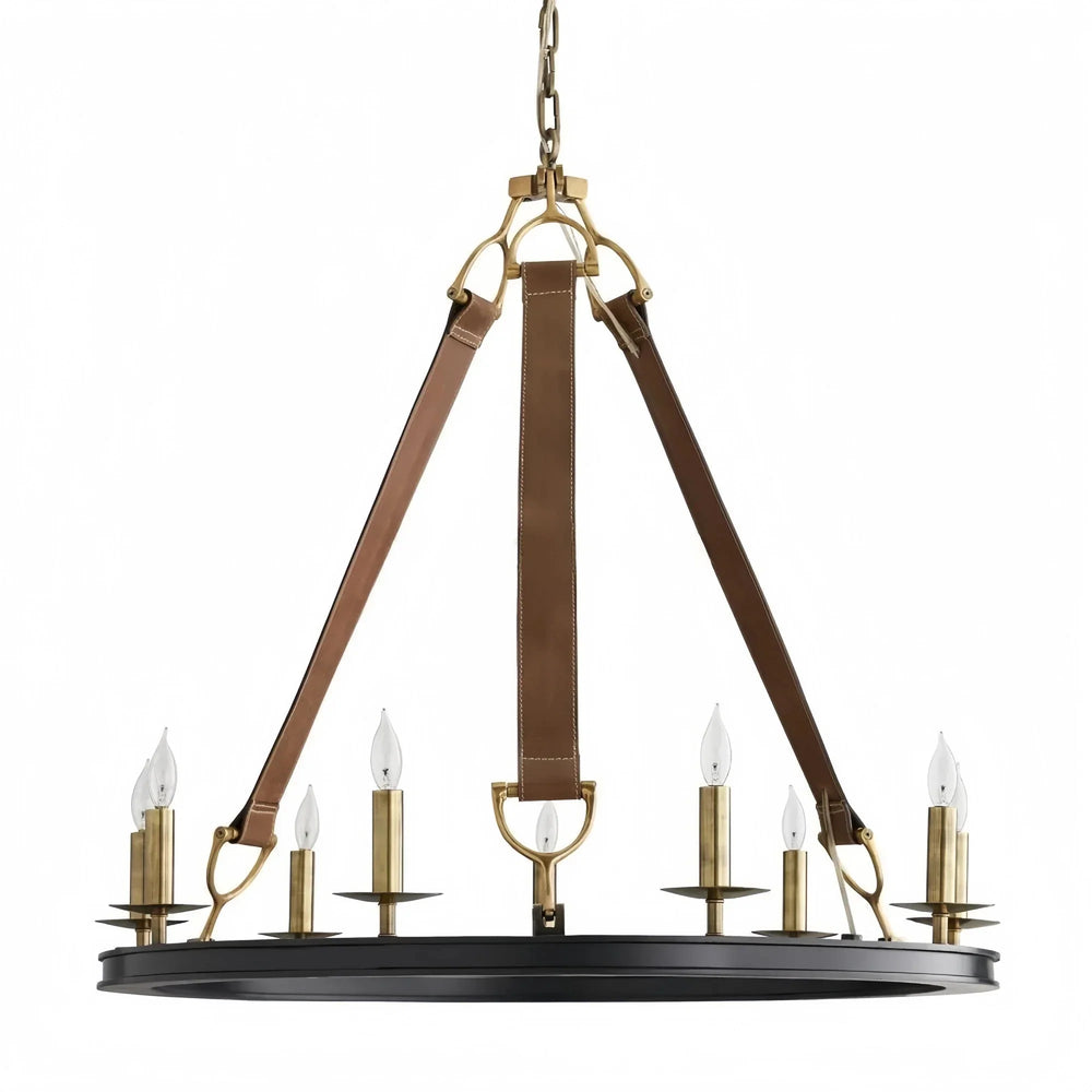 Chaney Chandelier 33”D - Arialamps