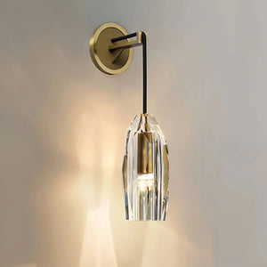 Chap Crystal Shade Wall Sconce - Arialamps