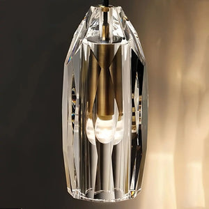 Chap Crystal Shade Wall Sconce - Arialamps