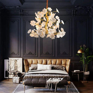Cherry Dining Room Branch Chandelier-chandeliers for dining room,chandeliers for stairways,chandeliers for foyer,chandeliers for bedrooms,chandeliers for kitchen,chandeliers for living room-D60cm (D23½")-Arialamps